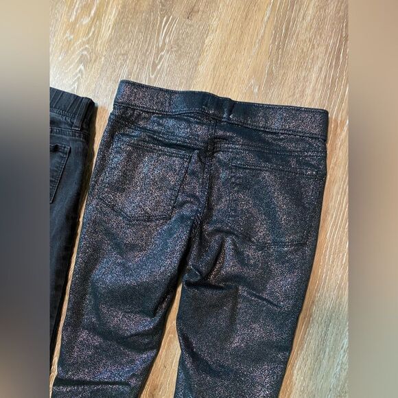 Girls Bundle of 4 Pull-On skinny jeans jegging school uniform pants 10 - Picture 8 of 13